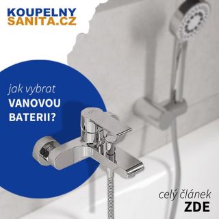 🛁 Jak vybrat vanovou baterii správně? Zajímá vás, jestli zvolit nástěnnou, podomítkovou nebo termostatickou baterii? 🤔 V...