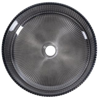 ✨ Přineste do své koupelny luxus a eleganci! ✨ Objevte ANHELO černé skleněné gravírované umyvadlo na desku Ø 39,5 cm –...